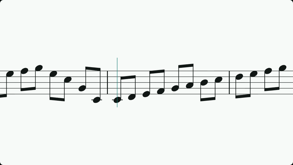 Clean Editorial Musical Captions style