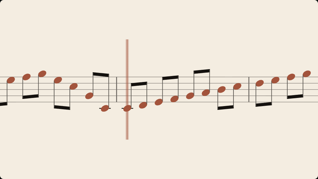 Ink & Cream Musical Captions style