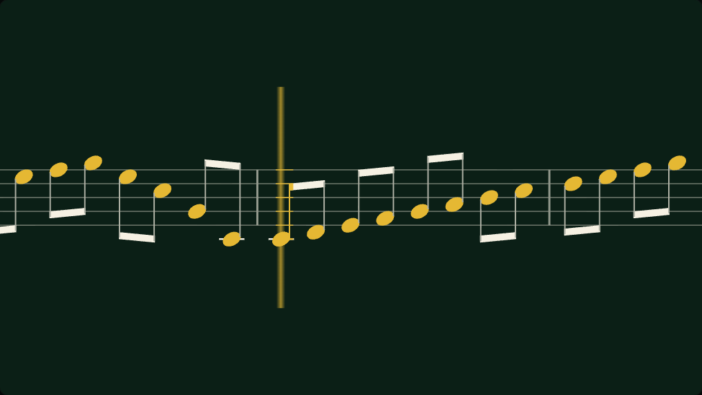 Evergreen Musical Captions style