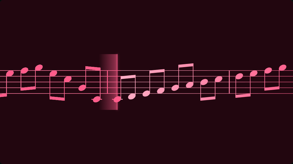 Valentine Musical Captions style